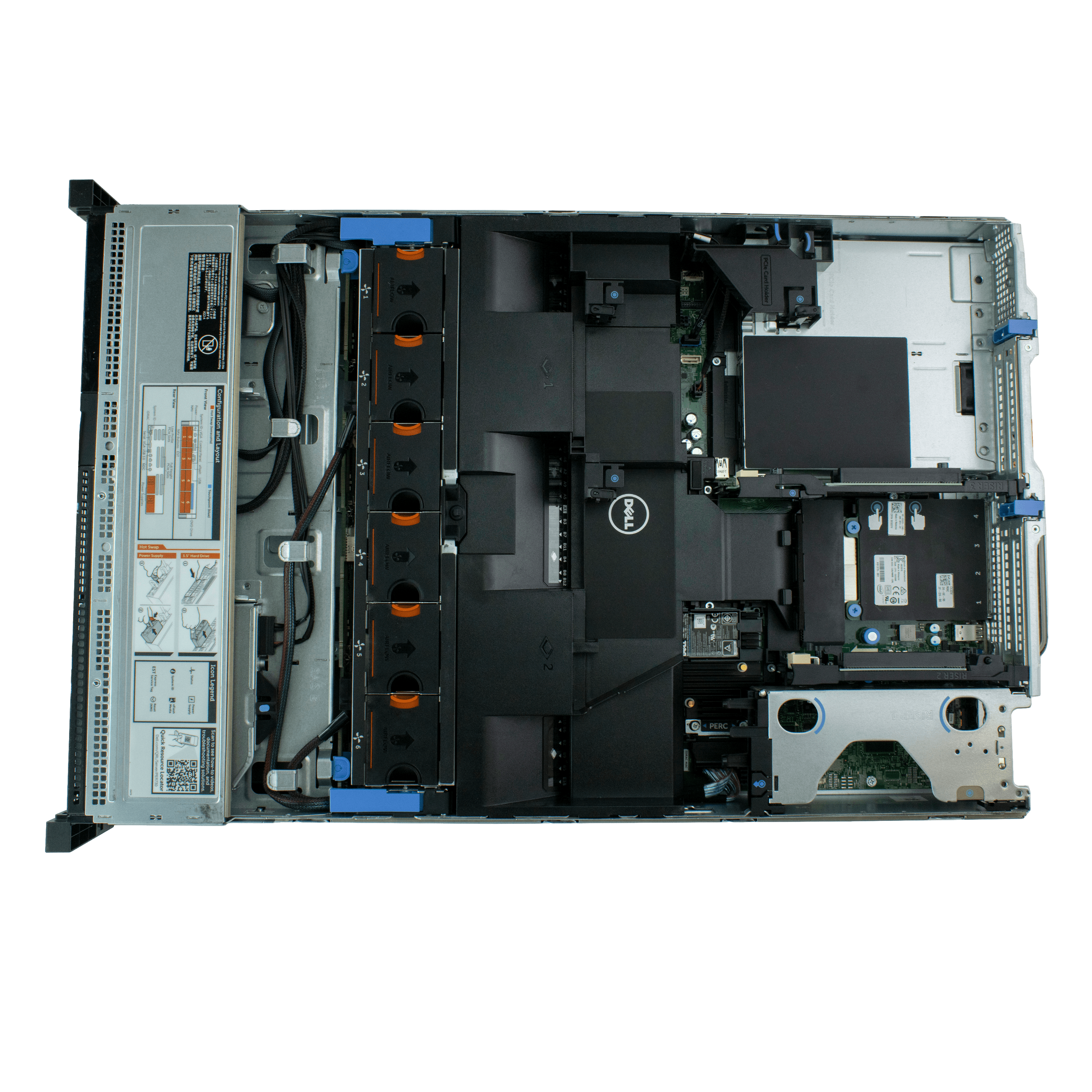 Сервер DELL R730 16x2.5 RAID H730p mini 3xRiser PSU 2x495W (4)