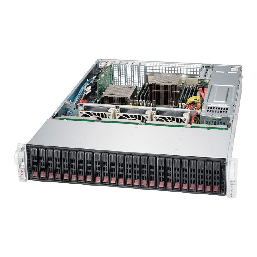 Сервер Supermicro SYS-2028U CSE-219U noCPU X10DRU-i+ 24хDDR4 softRaid IPMI 2х920W PSU Ethernet 4х10Gb/s 24х2,5" BPN SAS3-216A-N4 FCLGA2011-3 Сервер Supermicro SYS-2028U CSE-219U noCPU X10DRU-i+ 24хDDR4 softRaid IPMI 2х920W PSU Ethernet 4х10Gb/s 24х2,5" BPN SAS3-216A-N4 FCLGA2011-3