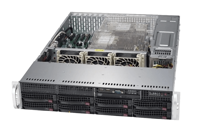 Сервер Supermicro SYS-6029P-TRT CSE-825TQC noCPU X11DPi-NT 16хDDR4 softRaid IPMI 2х1000W PSU Ethernet 2х10Gb/s 8х3,5" BPN SAS3-825TQ FCLGA3647 Сервер Supermicro SYS-6029P-TRT CSE-825TQC noCPU X11DPi-NT 16хDDR4 softRaid IPMI 2х1000W PSU Ethernet 2х10Gb/s 8х3,5" BPN SAS3-825TQ FCLGA3647
